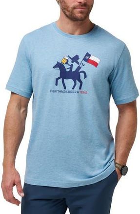 Travis Mathew Hoot & Hollar 2.0 Cotton Graphic T-Shirt in Heather Allure at Nordstrom Rack, Size Xx-Large