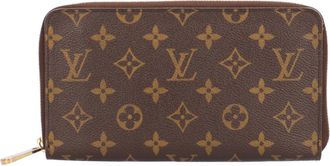 Louis Vuitton Monogram Brown Monogram Long Wallet (Bi-Fold) (Pre-Owned)