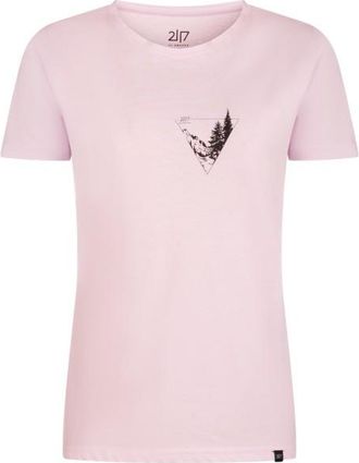2117 of Sweden Apelviken T-Shirt Print T-Shirt f&uuml;r Damen | rosa