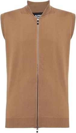 Alpha Studio College Zip Hoodies - Heren - Spencers - Beige - XL - Truien & Vesten