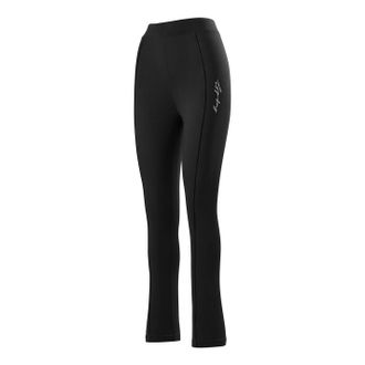The Gym King Womens Reset Cotton Flared Leggings Black 12