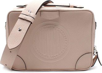Moynat Camera Very Pale Pink Leather Crossbody Bag
