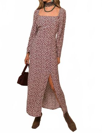 Rixo Hattie Dress In Disty
