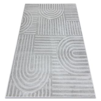 RugsX RugsX Balance Rug in Grey | Size: 200 cm x 290 cm