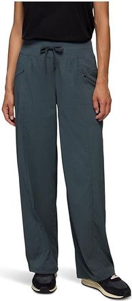 Prana Koen Wide Leg Pants Womens Clothing Grey Blue : LG (Womens 12-14) 29, Elastane/Nylon/Polyester