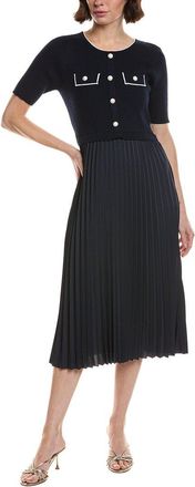 Nanette Lepore Pleated Midi Dress