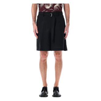 sacai Uomo, Pantaloncini, Nero, M, new