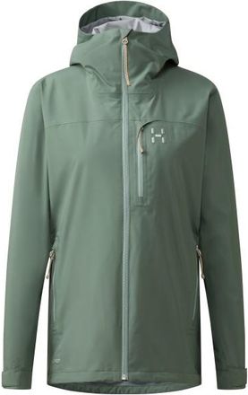 Hagl&ouml;fs Ozka Proof Jacket Regenjacke f&uuml;r Damen | gr&uuml;n/oliv