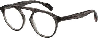 Yohji Yamamoto Aviator Optisch Montuur - Heren - Brillen - Bruin - ONE Size - Accessoires