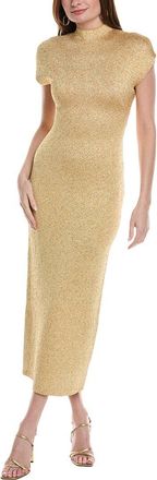 Lela Rose Mock Neck Dress