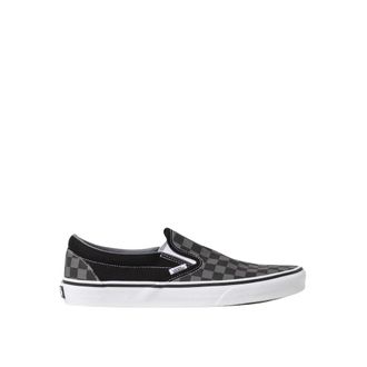 Vans Sneakers, male, Black, Size: 9 US Classic SlipOn Checkerboard Casual