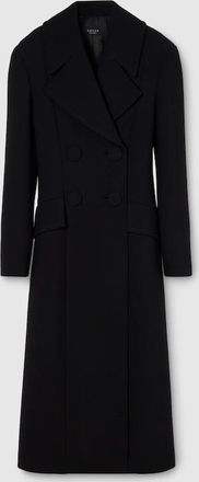 Gucci Double-breasted Wool Coat, Black, Ready-to-wear