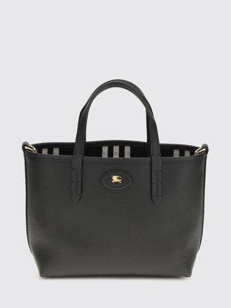 Burberry Borsa Bloomsbury Mini Burberry reversibile in pelle a grana e canvas check