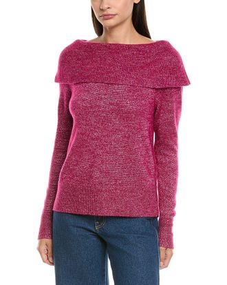Paige Paige Metallic Izabella Wool-Blend Sweater