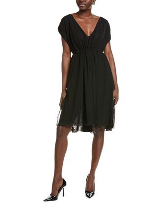 La Petite Robe Di Chiara Boni Mindy Mesh Mini Dress