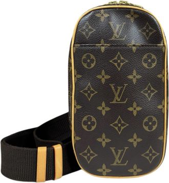 Louis Vuitton Monogram Brown Monogram Sling Bag (Pre-Owned)