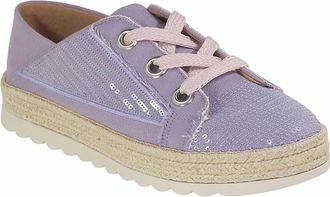 Love Rio Womens Maisie Sequins Sneakers In Lavender