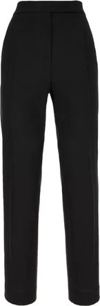 Max Mara Pantaloni sartoriali a vita alta - Nero