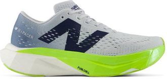 New Balance Mujer SuperComp Pacer v2 en Gris/Verde, Talla 36.5