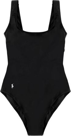 Polo Ralph Lauren Martinique One-Piece Badpak - Dames - Badpakken - Zwart - XS - Nylon - Badmode