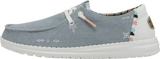 HeyDude Hey Dude Wendy Boho - Womens Shoes - Light Denim - Size EU 37