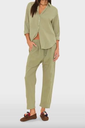 Xirena Draper Pant In Dark Seagrass