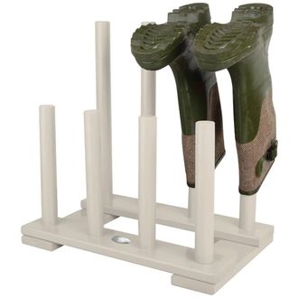 Esschert Design Zapatero Blanco Para Botas, Furniture Limited - Cf48w
