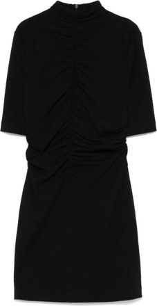 Sportmax Donata Korte Zomerjurk - Dames - Korte kleedjes - Zwart - M - Polyester - Kleedjes