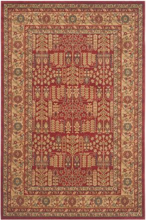 Safavieh Alfombra rojo/beige 155 x 231 cm