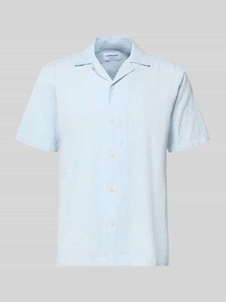 Lindbergh Lindbergh Relaxed Fit Freizeithemd mit Leinen-Anteil in Hellblau, Gr&ouml;&szlig;e XXXL