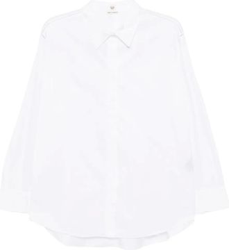 Hermès Blusa stile camicia anni 90 - Bianco