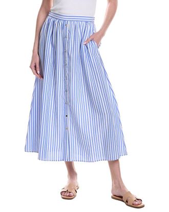 Vince Camuto Placket Maxi Skirt