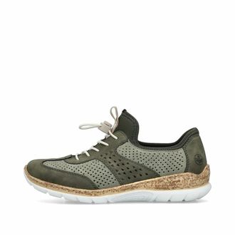 Rieker Sneakers - Dames - Schoenen - Groen - Maat: 42 EU