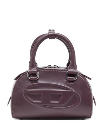 Diesel 1DR Dome logo-embossed crossbody bag - Purple