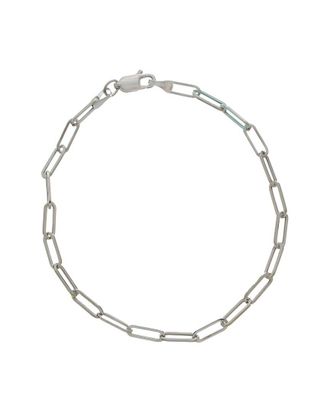 Italian Gold, Inc 10K 3.2Mm Polished Paperclip Bracelet