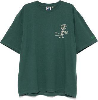 Deus Hauntology T-shirt - men - Recycled Cotton - L - Green