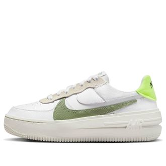 Nike (WMNS) Nike Air Force 1 PLT.AF.ORM White Oil Green FJ4739-100