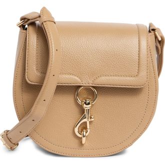Rebecca Minkoff Megan Saddle Bag in Driftwood at Nordstrom Rack