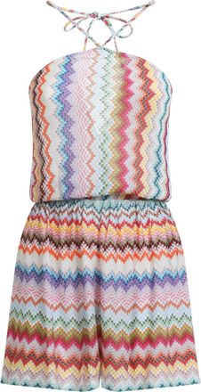 Missoni Multicolor Viscose Short Jumpsuit-Donna