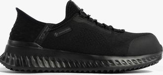 Skechers Mens Skechers Work 200206EC TILIDO - FLETCHIT Mens Safety Trainers Black - Size: 7.5