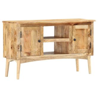 vidaXL Aparador De Madera Maciza De Mango 100x35x60 Cm Vidaxl