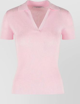 Max Mara virgin wool polo shirt