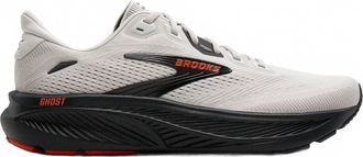 Brooks Mens Ghost 18 Road Running Shoes In Coconut/pearl/tigerlily