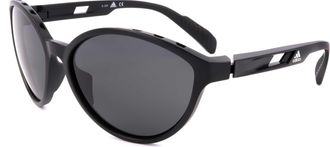 adidas Adidas Womens 61mm Shiny Black Sunglasses