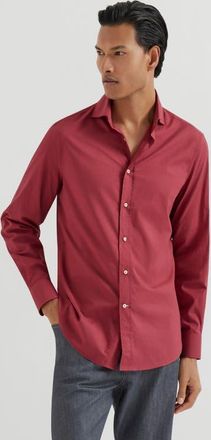 Brunello Cucinelli Muslin shirt in Cherry at Nordstrom, Size 4X-Large Eu
