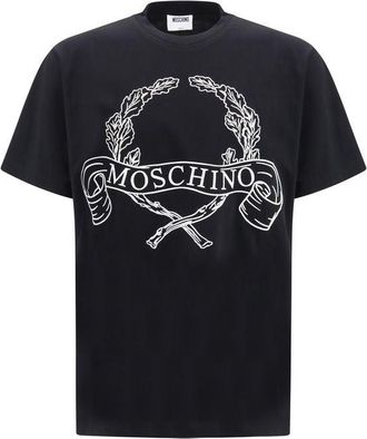Moschino Zwarte Katoenen T-Shirt