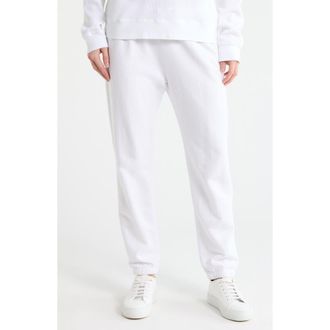 James Perse French Terry Joggers in White at Nordstrom Rack, Size 0
