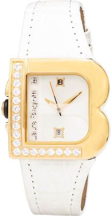Laura Biagiotti Leather Dress Womens Watch
