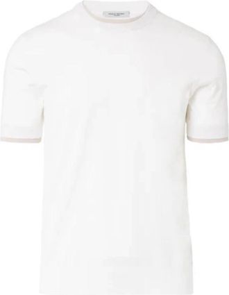 Paolo Pecora Extrafine Piquet T-Shirt - Heren - T-shirts - Wit - XL - Katoen - Tops