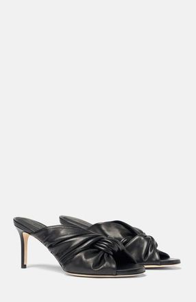 Scarosso Kiki Sandals in Black - Calf at Nordstrom, Size 37.5
